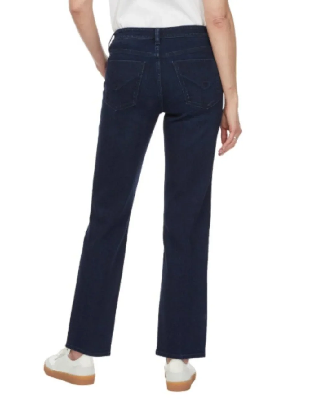 Hudson Women's Straight Leg Jean Dark Blue